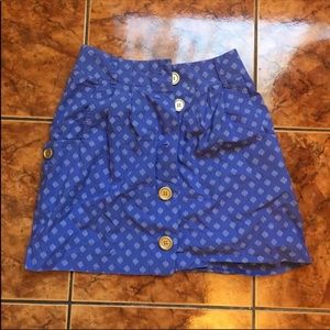 Urban Outfitters Cooperative Purple Mini Skirt